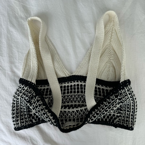 RAMY BROOK JENNA CROCHET CROP TOP - Picture 6 of 11